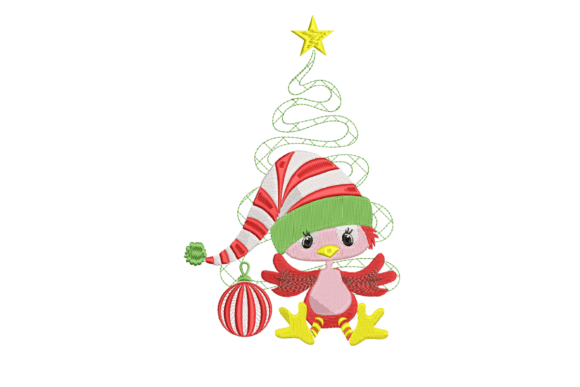 Christmas Red Bird Embroidery Design Review