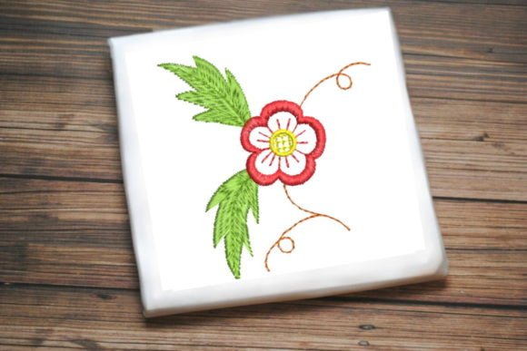 Cute Red Flower Leaves for Holiday Collections