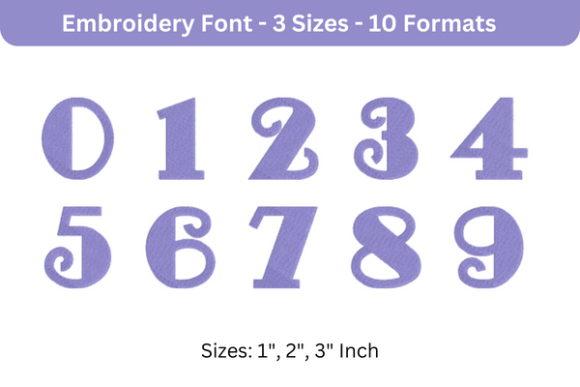 Fancy Pants Font 0 to 9 Review