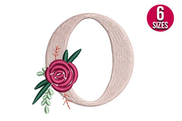 Floral Alphabet O Letter: A Designer's Review for Craft Fairs