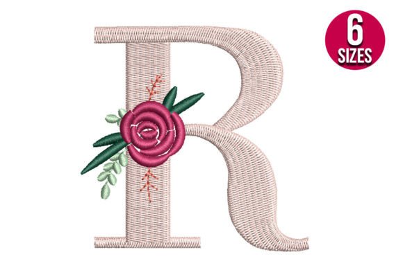 Floral Alphabet R Letter Review