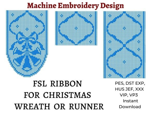 FSL Ribbon on Christmas Wreath Review
