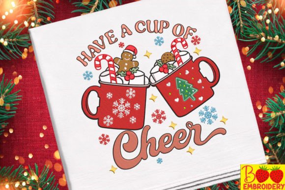 Have a Cup of Cheer Embroidery Review