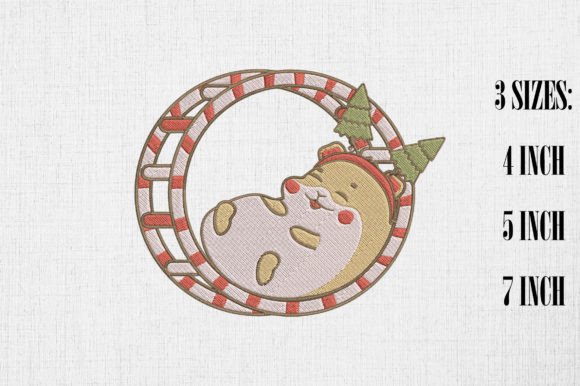 Lazy Cute Hamster Happy Christmas Review