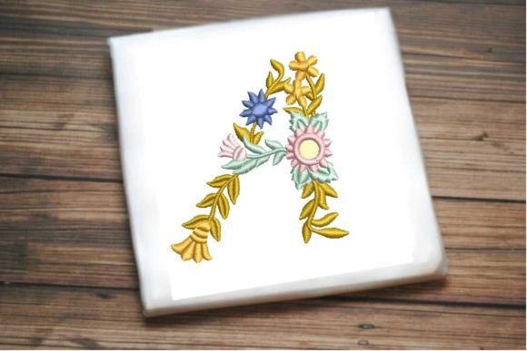 Letter a in Beautiful Flower: A Designer's Review