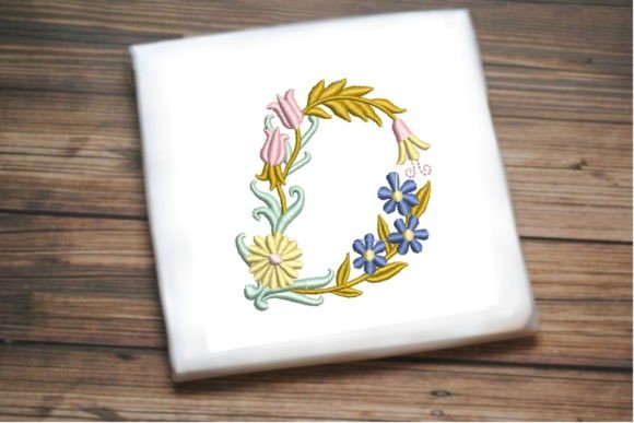Letter D in Beautiful Flower: A Designer's Holiday Review