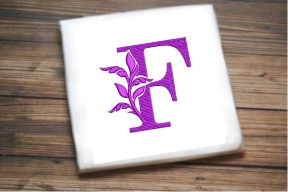 Letter F Beautiful Monogram: A Designer's Review for Craft Fair Success