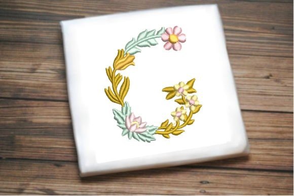 Letter G in Beautiful Flower: A Designer's Review