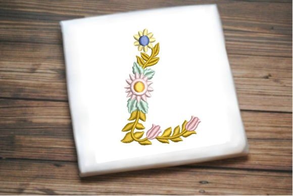 Letter L in Beautiful Flower: A Designer's Review for Boutique Sweatshirts