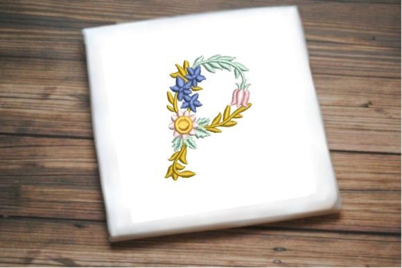 Letter P in Beautiful Flower Review