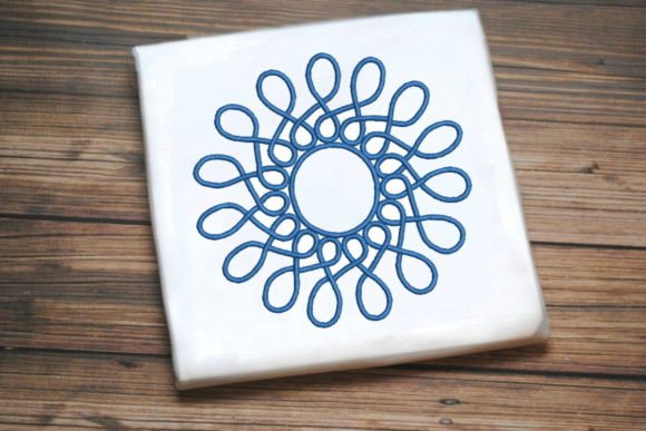 Navy Blue One Line Flower Review for Real Projects