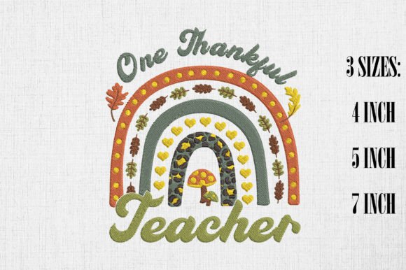 One Thankful Teacher Rainbow: A Designer's Review