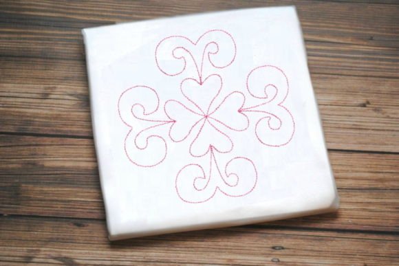 Pink One Line Flower Embroidery Review