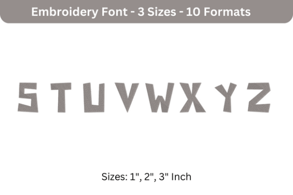 Review: Paper Cuts Font S to Z for Boutique Apparel