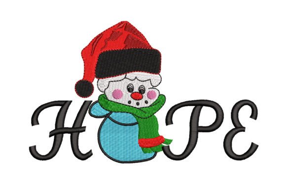 Snowman Hope Embroidery Design Review